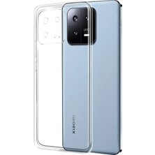 Ulu Pazarlama Newface Xiaomi Mi 13 Pro Kılıf Lüx Şeffaf Silikon