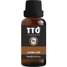 Trendexa Thermal Jojoba Yağı 10 Ml, Doğal Nem Koruyucu ve Cilt Besleyici Yağ
