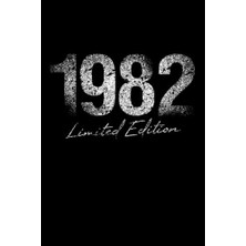 Trendexa 1982 Doğum Yılı Vintage Retro Çizgi Sanatlı Bulmaca Kitabı - 100X Zor Sudoku - Sınırlı Doğum Günü Hediyesi