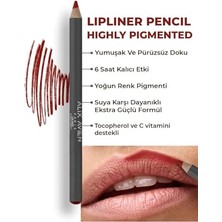 Trendexa Uzun Süre Kalıcı, Dağılma Yapmayan Nemlendirici Dudak Kalemi Lipliner Pencil 16 Red Carpet