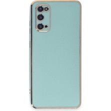 Ulu Pazarlama Newface Samsung Galaxy S20 Kılıf Volet Silikon - Açık Yeşil