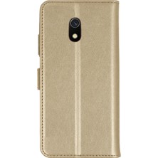 Akıllı Bayi Xiaomi Redmi A8 Trend S Plus Kapaklı Kılıf - Gold