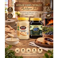 Hakbur Bozkır Yöresel Bozkır Tahin Merkezi Taş Değirmen Beyaz Tahin 935GR - Geleneksel Andız Pekmezi 950 gr (Katkısız)