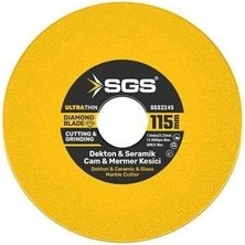 İbtaş SGS2245 - 115MM Cam-Dekton-Seramik-Mermer Hassas Elmas Kesici