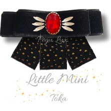Pegu Little Mini Lux Kadife Pens Taşlı Toka 1 Adet ,bayram,kutlama,özel Gün 35