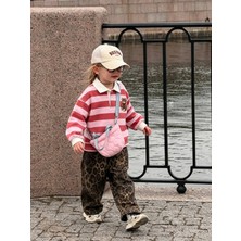 Poala Kids Kız Çocuk Milano Ayı Nakışlı Polo