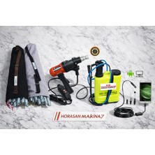 Horasan Makina Hilti Karot Elektirikli Karot 3 Vitesli El Sondaj Makinası Full Set Horasan