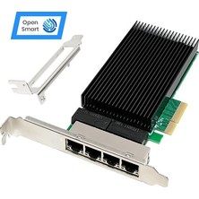 Intel I226-T4 2,5gbe Quad Port Pcıe X4 Ethernet Kart - OPS7419NT