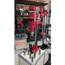 Horasan Makina Hilti Karot Elektirikli Kısa Sehpalı Sondaj Vede Karot Makinası 3850 Wt