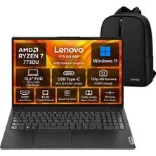 Lenovo V15 G4 Abp Amd Ryzen 7 7730U 8gb 512GB SSD 15.6" Fhd W11 Taşınabilir Bilgisayar 82YY0012TR -Snertech Çanta