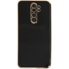 Edntrend Newface Xiaomi Redmi Note 8 Pro Kılıf Volet Silikon - Siyah