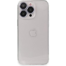 Marsilyan™- Apple Iphone 13 Pro Max Kılıf Luko Lens Silikon - Sierra Blue