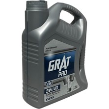 Grat Pro 5W-40 Tam Sentetik Motor Yağı 3.2 Litre