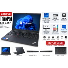 Lenovo Thinkpad E15 Gen 4 Intel I7-1255U 16 Ram 256 SSD 15.6" Notebook - Outlet