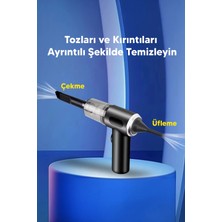 Taşınabilir Kablosuz Elektrikli El Süpürgesi- Ev, Ofis, Araba ,klavye Temizliği Için Ideal