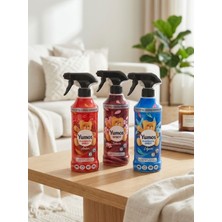 Yumoş Ev ve Tekstil Spreyi 450ML X3 Adet (Sakura-Lilyum-Amber)