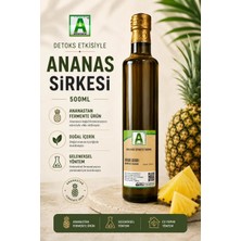 AKTARZANE Ananas Sirkesi Doğal Ev Yapımı Özel Sirke 500ML