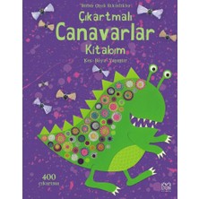 Arkadaş Yayınları Çıkartmalı Canavarlar Kitabım