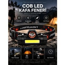 LED Kafa Feneri – Güçlü Işık, Ayarlanabilir Kafa Bandı, Pratik Çalışma Lambası