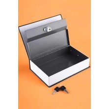 Gizli Kasa Ingilizce Sözlüğü Kitap Görünümlü Anahtarlı Gizli Mini Çelik Kasa Kilitli