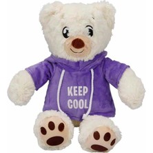 Store 3192 Kapüşonlu Peluş Ayı 30 cm -