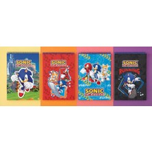 Cg Kids Sonic The Hedgehog A7 Üstten Spiralli Bloknot Notluk Defter Ister 1 Adet Ister 2 Adet Ister 3 Adet Alabilirsiniz
