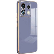Pileli Store Xiaomi Poco M6 Pro 4g Kılıf Volet Silikon - Mavi