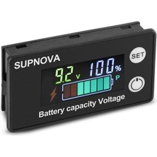 Store Dc 8V-100V Kurşun Asit Lityum Pil Kapasite Göstergesi -Voltmetre Gerilim Ölçer (12V-24V-48V-72V)
