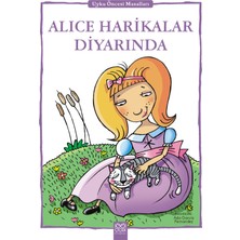 1001 Çiçek Kitaplar Alice Harikalar Diyarında - Uyku Öncesi Masalları Serisi