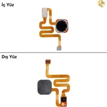 Arsking Xiaomi Redmi S2 Parmak Izi Filmi Siyah Parmak Izi Okuyucu Parmak Izi Sensörü Parmak Izi Tuşu Fingerprint