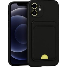 Store Apple iPhone 11 Kılıf Kelvin Kartvizitli Silikon - Siyah