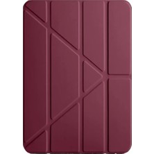 Huawei Matepad Pro 12.2 2025 Kalemlikli Mars Tablet Kılıfı - Mürdüm