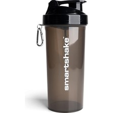 Store Lite Protein Shaker Şişe 1000 ml | Sızdırmaz Gym Shaker Içecek Şişesi, Protein Karışımları Için | Şeffaf Pp Su Şişesi, Bpa ve Dehp Içermeyen Protein Tozu Çalkalama Kabı, Siyah