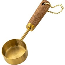 Store 1 Tbsp 15ML Gold Çelik Kahve Şeker Baharat Ölçü Kaşığı MT147SR