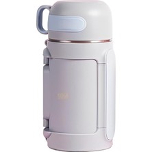 Store Tkk 1000ML Kulplu Fincan-Kapaklı Askılı Paslanmaz Çelik Termos Kamp Matarası