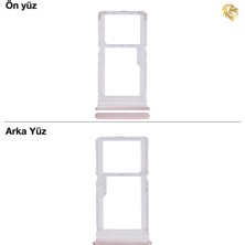 Arsking Xiaomi Redmi 13 Sim Tepsisi Çiftli Pembe Çift Hatlı Dual Sim Sim Yeri Sim Kızağı Sim Kart Yuvası