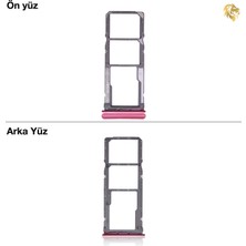 Arsking Xiaomi Redmi 7 Tuş Takımı Kırmızı Yan Tuş Takımı Açma Kapama Tuşu Ses Tuşu Power Tuşu Yan Buton