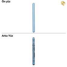 Arsking Xiaomi Redmi 10 Tuş Takımı Mavi Yan Tuş Takımı Açma Kapama Tuşu Ses Tuşu Power Tuşu Yan Buton
