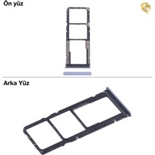 Arsking Xiaomi Redmi 13C Sim Tepsisi Çiftli Mor Çift Hatlı Dual Sim Sim Yeri Sim Kızağı Sim Kart Yuvası