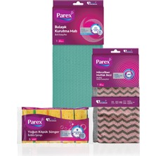 Parex Mutfak Bulaşık ve Tezgâh Temizlik Seti