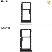 Arsking Xiaomi Redmi 12 Sim Tepsisi Çiftli Gümüş Çift Hatlı Dual Sim Sim Yeri Sim Kızağı Sim Kart Yuvası