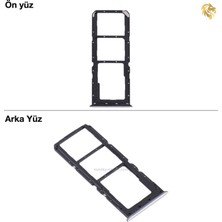 Arsking Oppo A91 Sim Tepsisi Çiftli Altın Çift Hatlı Dual Sim Sim Yeri Sim Kızağı Sim Kart Yuvası