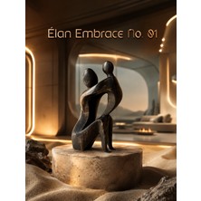 Anne & Çocuk Temalı Dekoratif Heykel