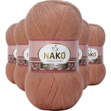 Pileli Store 5 Adet Angora Lüks El Örgü Ipi  12895