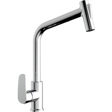 Nsk Magestic N2043802 Pull-Out Eviye Bataryası Krom