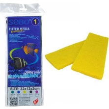 Shopgpt Sobo Filtre Süngeri 32X12X2 Sarı