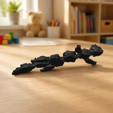 Sepetzone Flexi Lotus Ejderha - Hareketli Eklemli Ejderha Figürü - Koleksiyonluk Duyusal Oyuncak