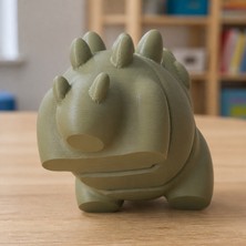 Sepetzone Flexi Mini Dinozor - Hareketli Eklemli Mini Figür - Çanta Süsü ve Duyusal Oyuncak