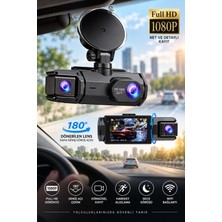sbodurhome Full Hd 1080P Çift Kamera 180° Geniş Açı Wifi Şarjlı Kullanım