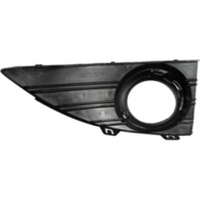 TŞT Renault Fluence- 2009-2012 Sis Lamba Kapağı Sol Siyah (Sis Çerçevesi Nikelajlı) (Oem NO:261523809R)